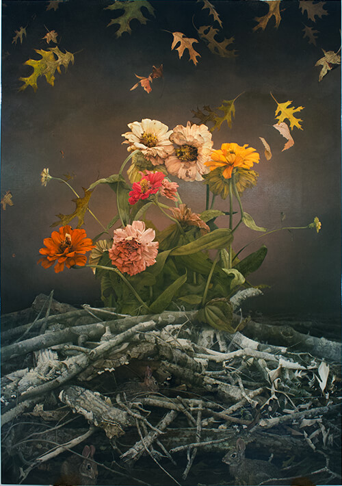 new painting entitled Fall Bouquet